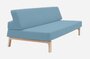 Softline Lazy Schlafsofa - Felt Melange - 858 Sky Blue