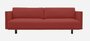 Softline Meghan Schlafsofa - Felt Melange - 297 Dark Red