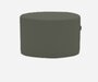 Softline Bon-Bon Pouf Medium - Felt Melange - 294 Dark Green