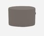 Softline Bon-Bon Pouf Medium - Felt Melange - 300 Dark Brown