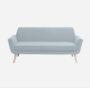 Softline Scope Sofa-Felt Melange - 641 Light Blue