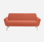Softline Scope Sofa-Felt - 624 Orange