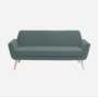Softline Scope Sofa-Felt Melange - 293 Grey Green