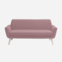 Softline Scope Sofa-Felt Melange - 299 Antique Pink
