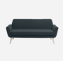 Softline Scope Sofa-Felt Melange - 295 Black