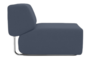Softline Noa Sofa Mittelmodule - Vision - 441 Steel Blue