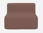 Softline Loft Outdoor Sofa Mittelmodul - Tempo  - 999-SE Umber