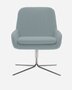 Softline Coco Drehsessel - Felt Melange - 292 Light Grey