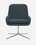 Softline Coco Drehsessel - Felt Melange - 295 Black