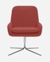 Softline Coco Drehsessel - Felt Melange - 297 Dark Red