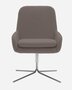 Softline Coco Drehsessel - Felt Melange - 635 Brown