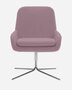 Softline Coco Drehsessel - Felt Melange - 640 Purple