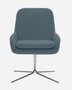 Softline Coco Drehsessel - Felt Melange - 846 Blue Grey