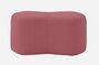 Softline Unit Pouf - Cento, Felt, Felt Melange, Valencia, Velvet