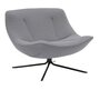 SOFTLINE VERA SESSEL - Felt Melange - 620 Stone Grey