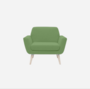 Softline SCOPE SESSEL-Felt Melange - 848 Green