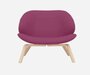 SOFTLINE EDEN SESSEL - Felt - 629 Berry