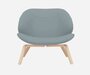SOFTLINE EDEN SESSEL - Felt Melange - 292 Light Grey