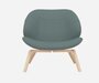 SOFTLINE EDEN SESSEL - Felt Melange - 293 Grey Green