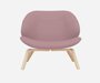SOFTLINE EDEN SESSEL - Felt Melange - 299 Antique Pink