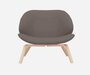 SOFTLINE EDEN SESSEL - Felt Melange - 635 Brown