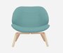 SOFTLINE EDEN SESSEL - Felt Melange - 652 Turquoise