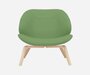 SOFTLINE EDEN SESSEL - Felt Melange - 848 Green