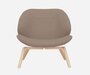 SOFTLINE EDEN SESSEL - Felt Melange - 849 Light Brown