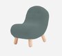 SOFTLINE BOB SESSEL -Felt Melange - 293 Grey Green