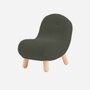 SOFTLINE BOB SESSEL -Felt Melange - 294 Dark Green