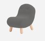 SOFTLINE BOB SESSEL -Vision - 439 Grey Brown