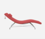 Softline SENSE SESSEL-Felt Melange - 650 Light Red-Weiss