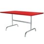Schaffner Metalltisch Säntis 165 x 90 rot