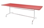 Schaffner Metalltisch Rigi 240 x 80 - Rot