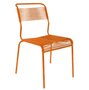 Schaffner Spaghettistuhl Säntis ohne Armlehne orange
