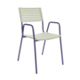 Schaffner Lamello mit Armlehne - PAstel green - blau