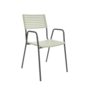 Schaffner Lamello mit Armlehne - PAstel green - antracite