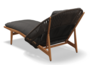 Gloster Bora LOUNGER - Loungeliege-Natural Teak / Umber Wicker-Blend Coal