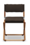 Gloster Navigator FOLDING CHAIR - Stuhl ohne Armlehne - Heritage Sable