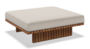 Gloster Deck OTTOMAN - Hocker-Blend Linen