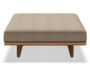 Gloster Deck OTTOMAN - Hocker-Blend Sand