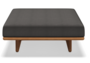 Gloster Deck OTTOMAN - Hocker-Blend Coal