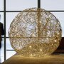 Catellani & Smith FIL DE FER IP65 LED Ø 100 cm - Aluminium In Gold Eloxiert