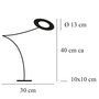 Catellani & Smith Giulietta T Led-Tischleuchte