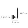 Catellani & Smith Lederam W1 Led-Wandleuchte Ø 17 Cm 
