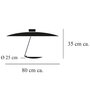 Catellani & Smith Lederam C180 Led-Deckenleuchte