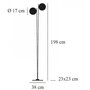 Catellani & Smith Lederam F2 Led-Stehleuchte