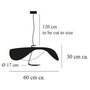 Catellani & Smith Lederam Manta S1 Led-Pendelleuchte