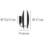 Catellani & Smith LEDERAM W LED-Wand- oder Deckenleuchte Ø 17 cm