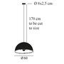Catellani & Smith POSTKRISI 0049 Pendelleuchte Ø 60 cm